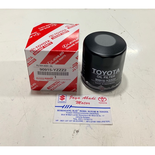 Jual Filter oli innova fortuner, kijang efi original toyota | Shopee ...