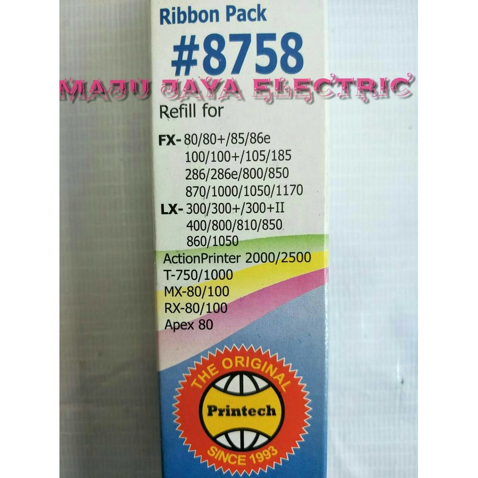Jual Refill Pita Printer Epson Printech Isi Ulang LX-300/ Ribbon Pack ...