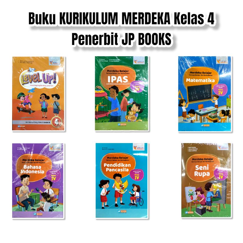 Jual Buku Kurikulum Merdeka Untuk SD / MI Kelas 4 Penerbit JP BOOKS ...