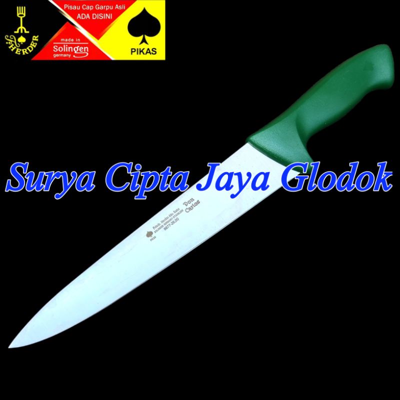 Jual Pisau Cap Garpu Original Inch Pisau Stainless Don Carlos