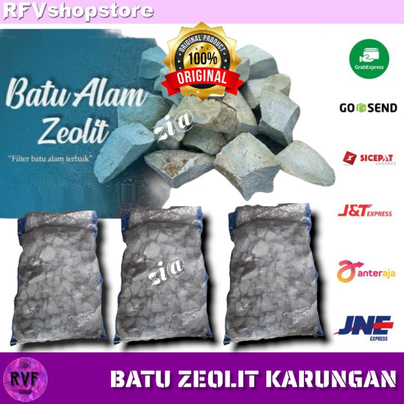 Jual KARUNGAN BATU ZEOLITE zeolit media filter air kolam aquascape