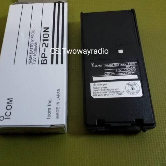 Batteria BP-210N / BP-210 Da 7.2V Ni-MH Per Radio ICOM IC-V8, IC-V82, IC-A24, IC-A6, IC-F3G, IC-F30, IC-F40, IC-F11, IC-F22 - 5