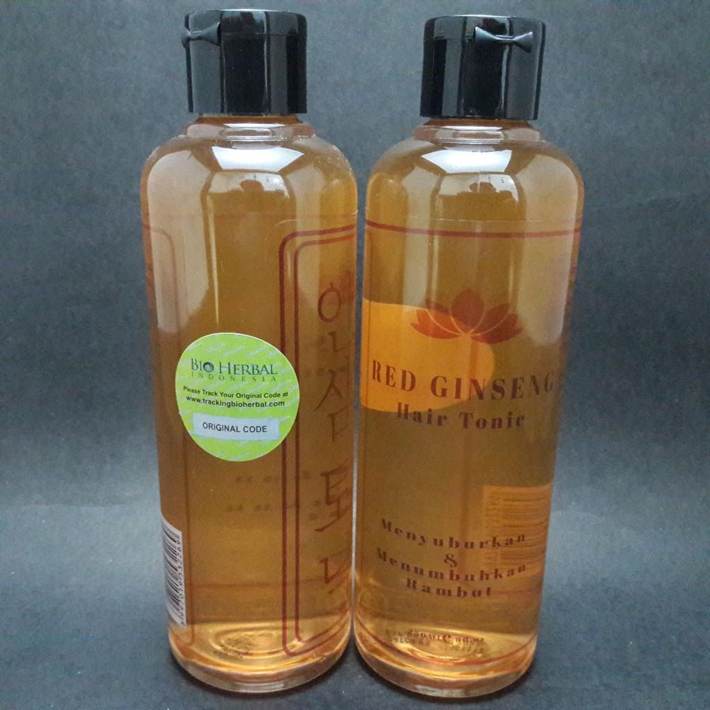 Jual RED GINGSENG HAIR TONIC / tonic penumbuh rambut ORIGINAL | Shopee ...