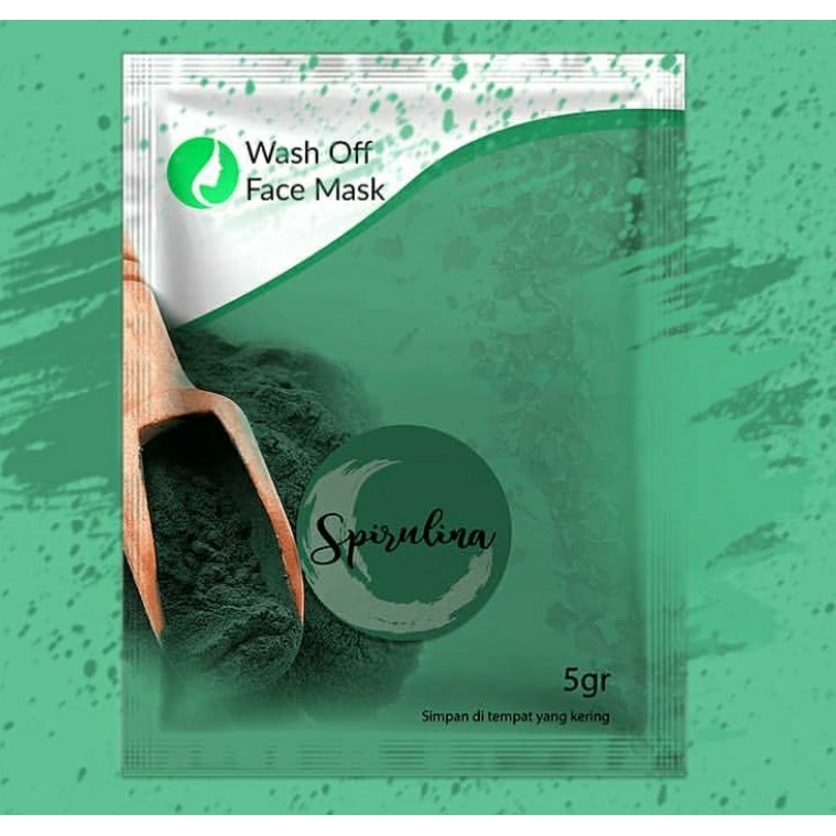 Jual SPIRULINA MASK OF FACE (POWDER) Shopee Indonesia