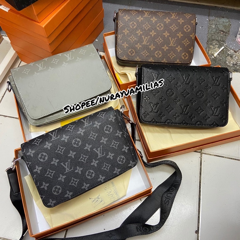 Jual Tas selempang louis vuitton pria original