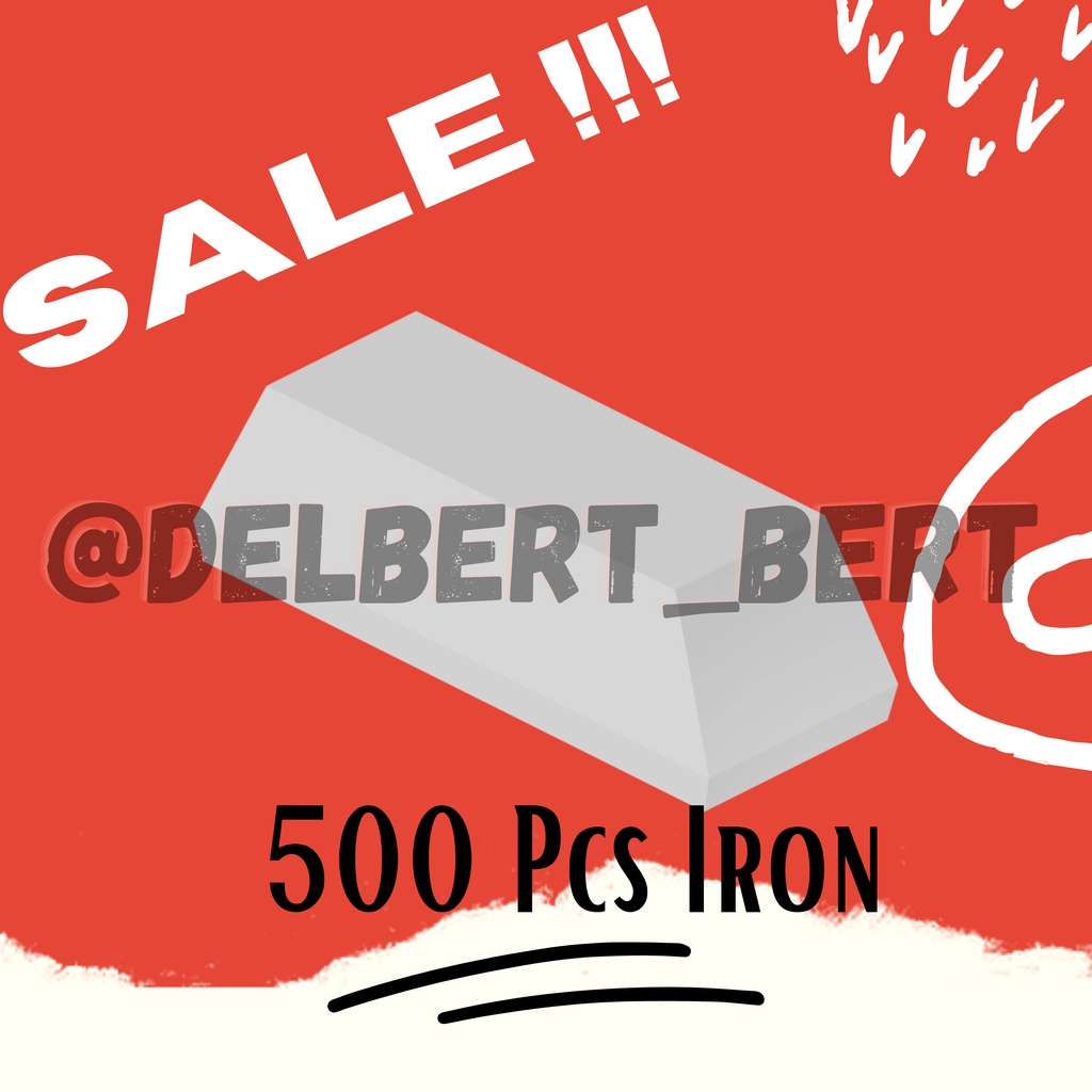 Jual 500 pcs Iron Ingots Roblox Islands / Roblox Island Shopee