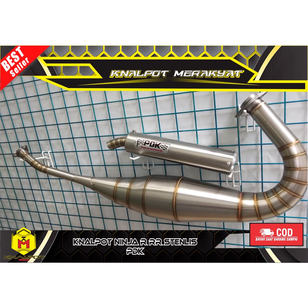 Jual Knalpot ninja 150 R /RR full stainless | Shopee Indonesia