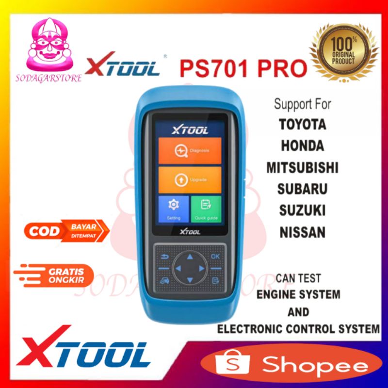 Jual Scanner Mobil Jepang XTOOL PS701 /XTOOL PS701PRO alt OM500 OBD