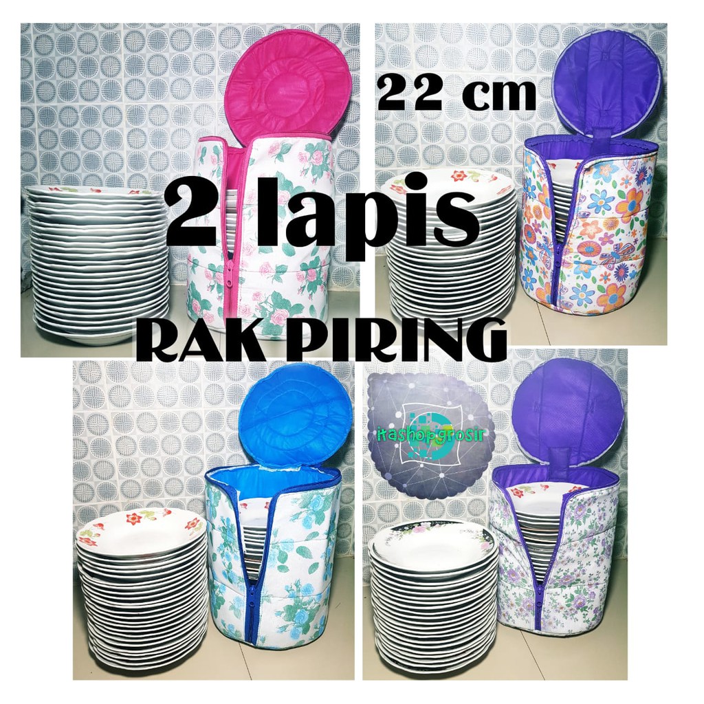 Jual RAK PIRING DAN MANGKOK 2 LAPIS, TAS PIRING, TEMPAT PIRING, BOX ...