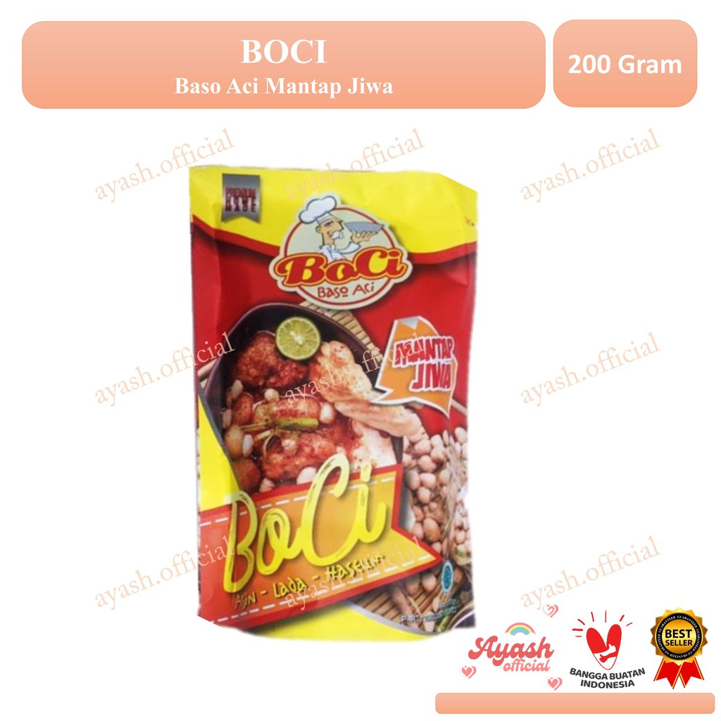 Jual Boci Bakso Aci Mantap Jiwa Asli Garut Shopee Indonesia