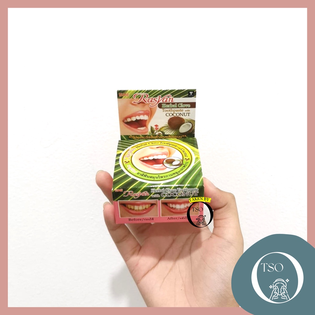 Jual [25 GRAM] RASYAN HERBAL CLOVE TOOTHPASTE | ODOL PEMUTIH GIGI ...