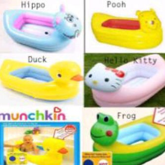 Jual Munchkin / Tempat / Bak Mandi Bayi ( Model Bebek, Pooh, Hello ...
