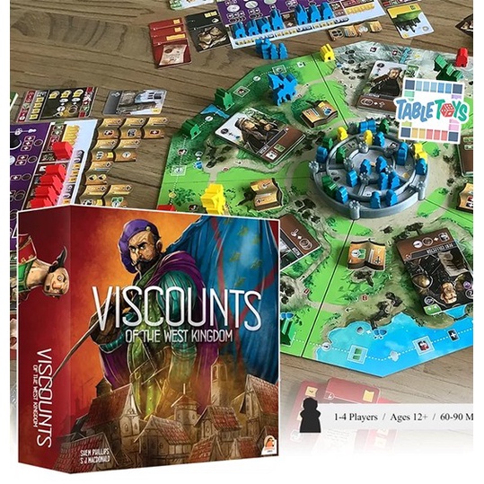 viscounts of the west kingdom (boardgame, EN) (Neu (gemäss Beschreibung)) in Zürich für CHF 65