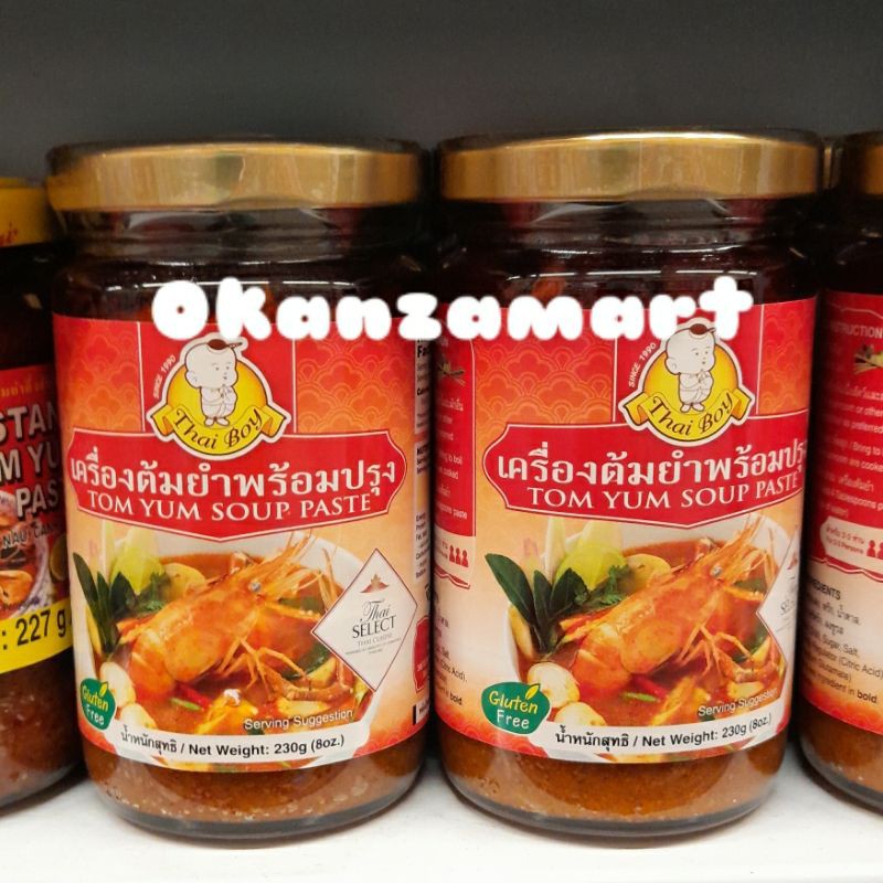Jual Thai Boy Tom Yum Soup Paste 230gr | Shopee Indonesia