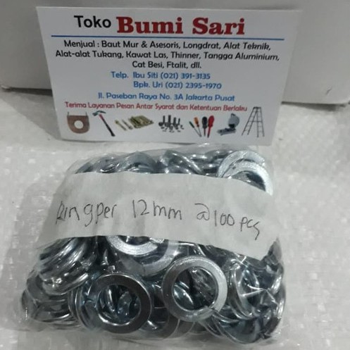Jual RING PER M12 (1PAK= 100 PCS) | Shopee Indonesia