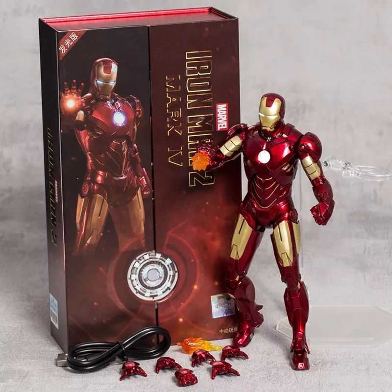 Jual ZD Toys Marvel Avengers Ironman2 Iron man Mark Figure