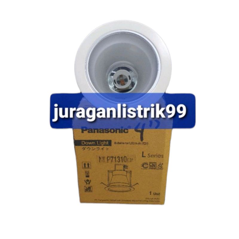 Jual DOWNLIGHT PANASONIC 4 INCH NLP 71310 ASLI INBOW MASUK PLAFON ...