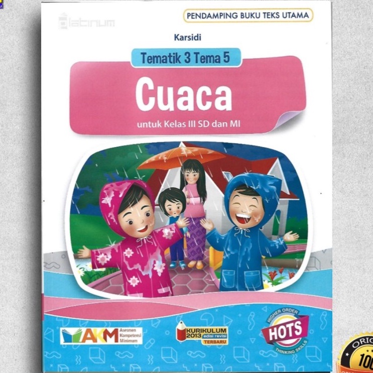 Jual BUKU TEMATIK SD KELAS 3 REVISI TEMA 1 2 3 4 5 6 7 8 9 AKM - HOTS ...