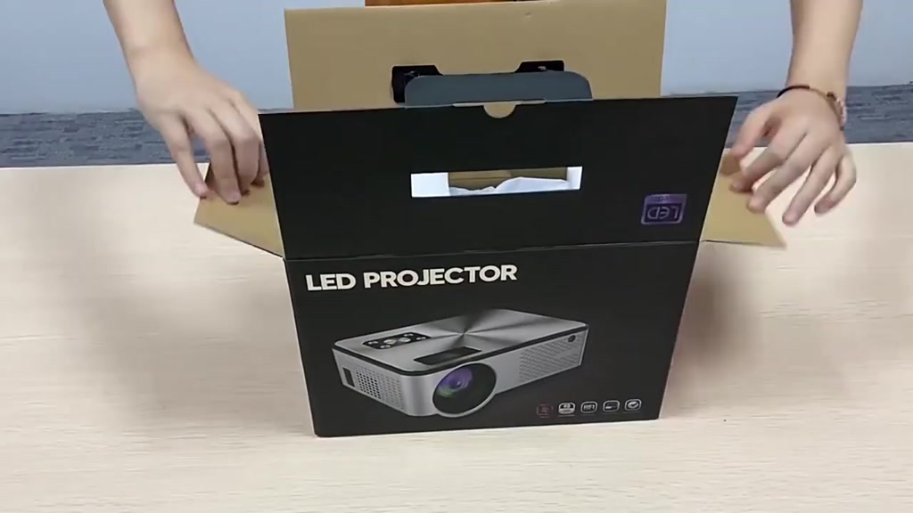 Jual Full HD Beamer projector 1080p WIFI proyektor lcd led lampu 150 ...
