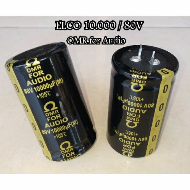 Jual ELCO 10.000 / 80V OMR FOR AUDIO | Shopee Indonesia