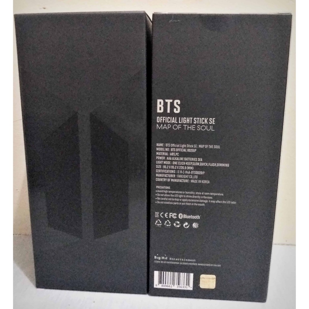 BTS Official Lightstick (Light Stick) - MAP OF THE SOUL SPECIAL EDITION - ARMY BOMB | México