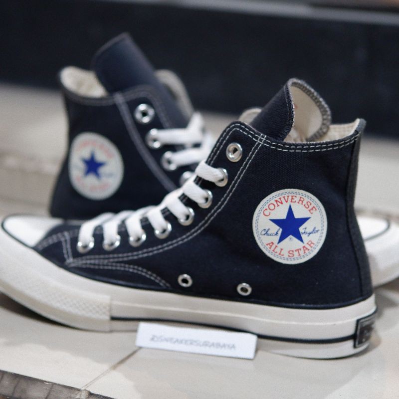 Jual Converse Chuck Taylor 1960s Hi Black White ADDICT Shopee Indonesia