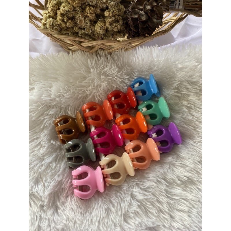Jual Jepit Rambut / Jeday Rambut Regular 3cm / Bahan Plastik Tebal ...
