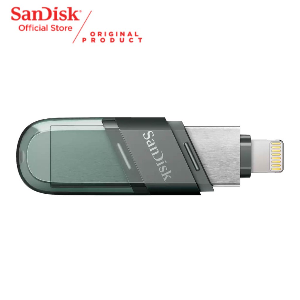 Jual Flashdisk SanDisk iXpand Flip 64GB OTG Lightning USB 3.1 for ...