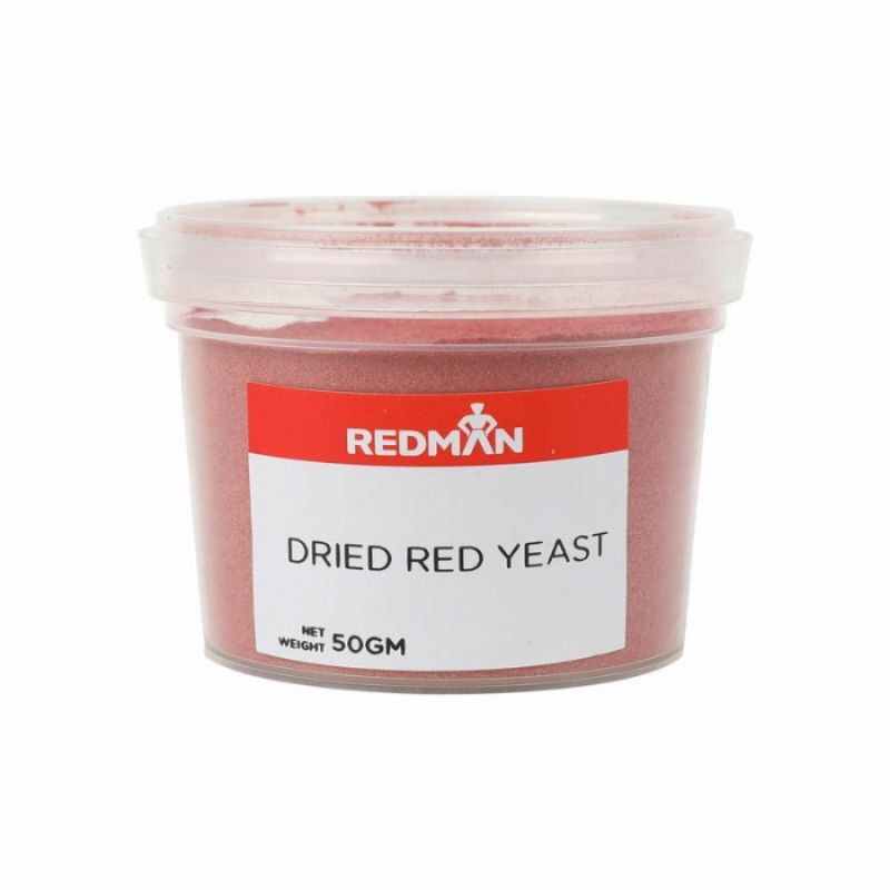 Jual Redman Dried Red Yeast Rice Powder 50 Gram Bubuk Pewarna Merah ...