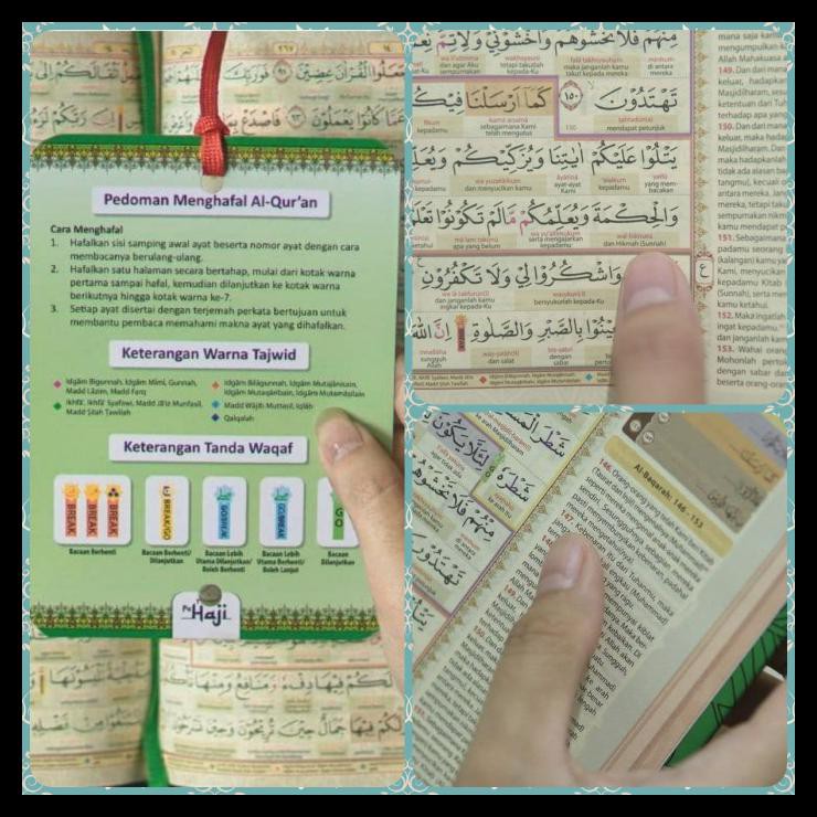 Jual Buku Religi Buku Spiritual Al Quran Terjemah Tajwid Perkata Al