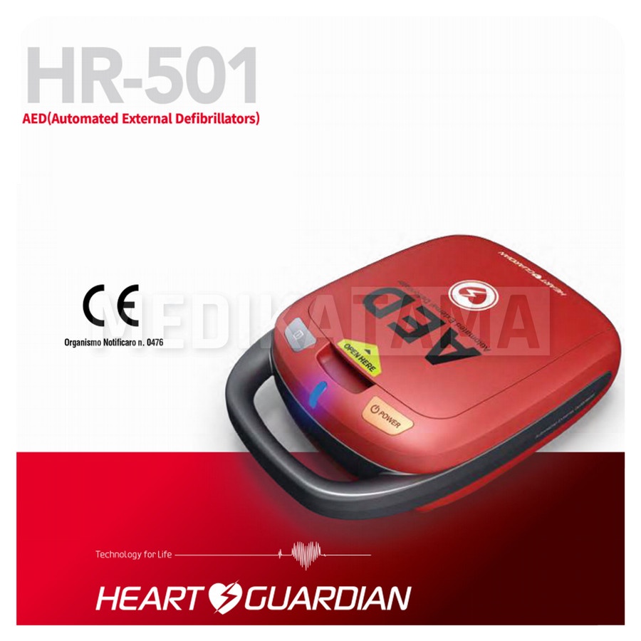 Jual AED HR-501 Defibrilator Heart Guardian Alat Kejut Jantung HR501 ...