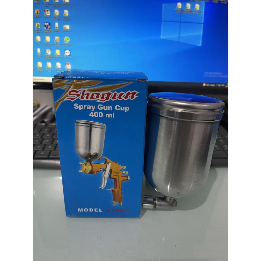 Jual Tabung Spray Gun Shogun F G Ml Spray Gun Cup Ml Shopee