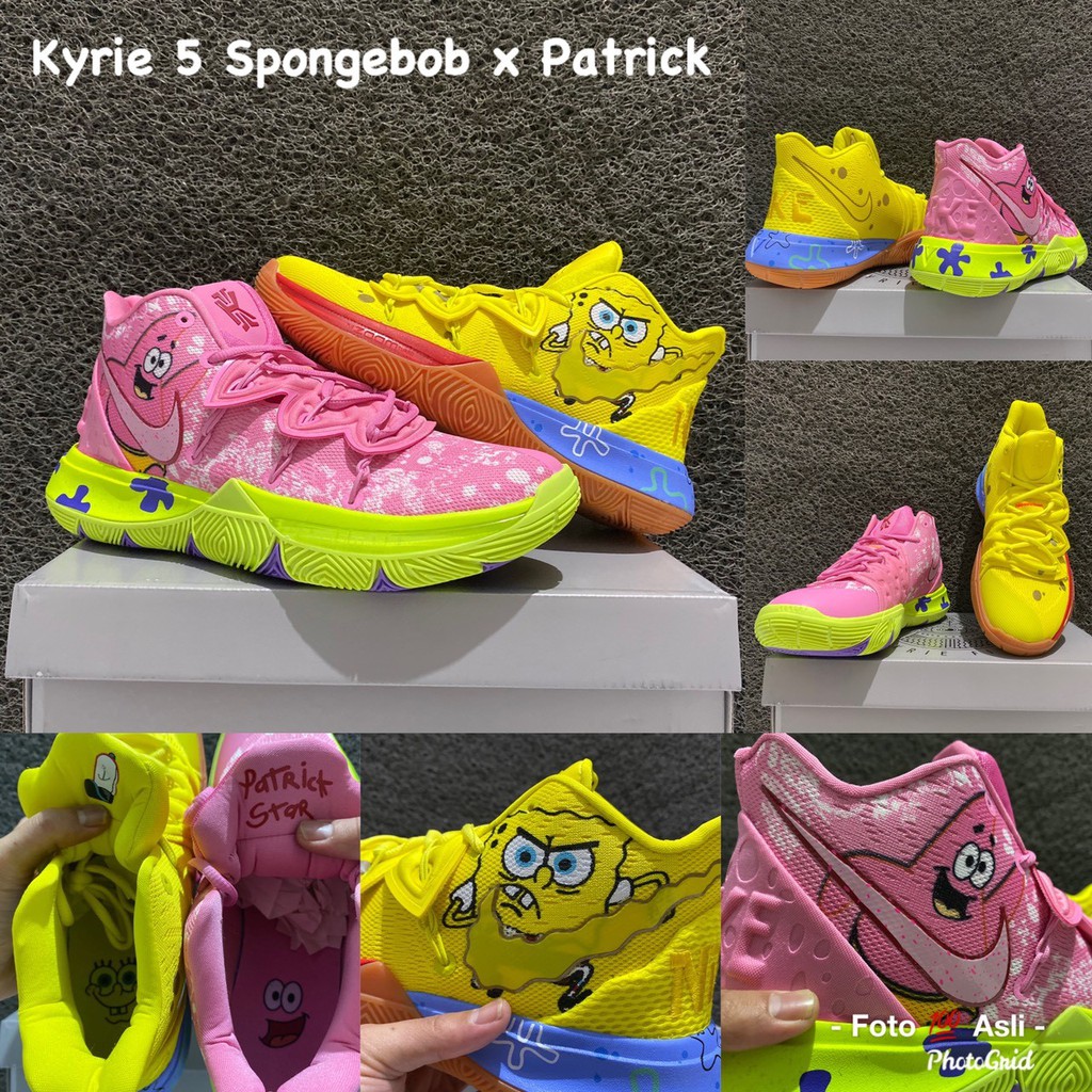 Harga sepatu best sale kyrie 5 spongebob