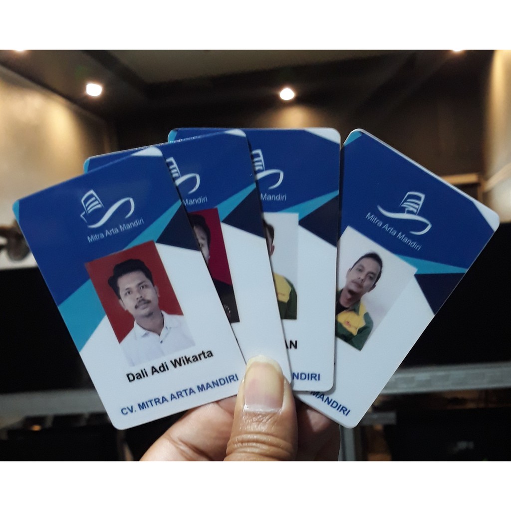 Jual Cetak IDcard PVC Desain Custom | Shopee Indonesia