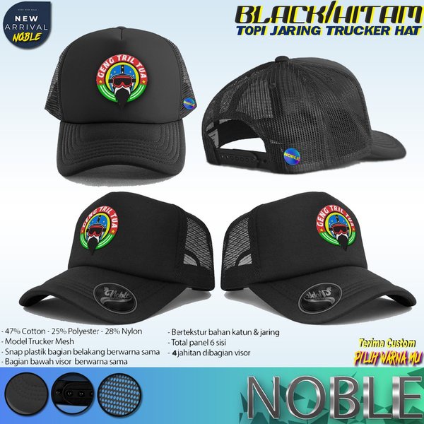 Jual TOPI JARING TRUCKER HAT PUTRA REQUEST GENG TRILL TUA JASA ...