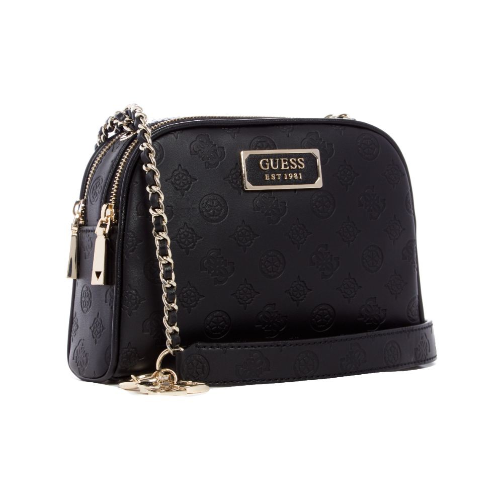 Guess logo love crossbody top 2024 zip