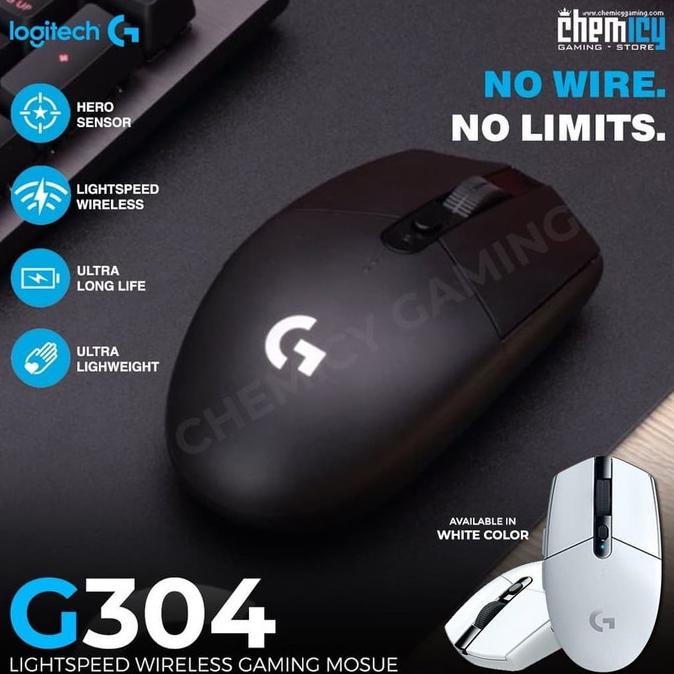 Jual LOGITECH G304 LIGHTSPEED WIRELESS GAMING MOUSE | Shopee Indonesia