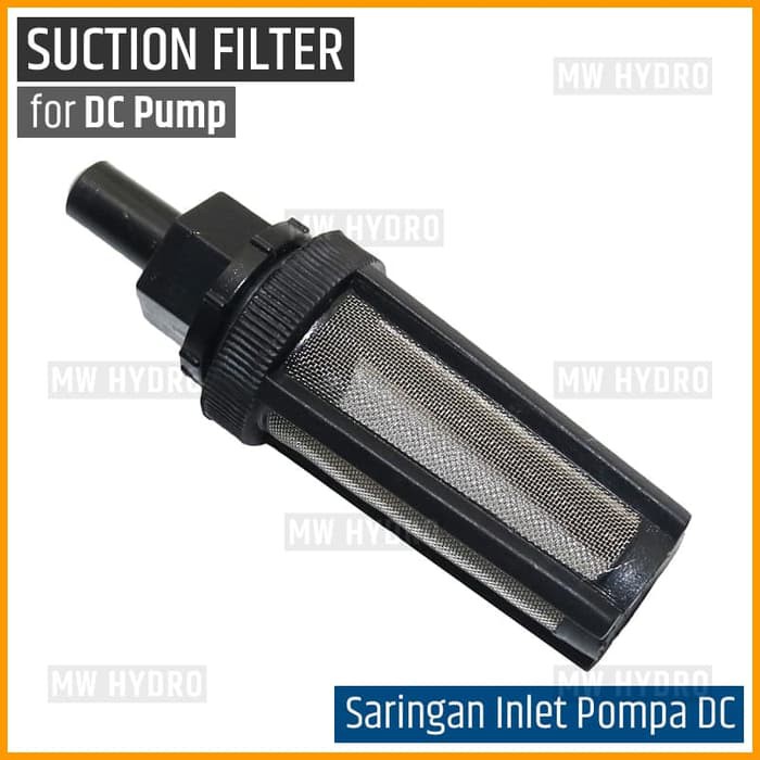 Jual Suction Filter for DC Pump, Saringan Inlet Pompa DC, Selang 8mm x ...