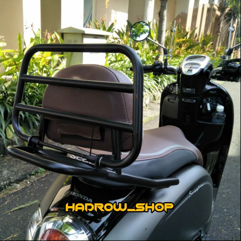 Jual Behel Back Rack Honda Scoopy New Sandaran Belakang Scoopy | Shopee ...
