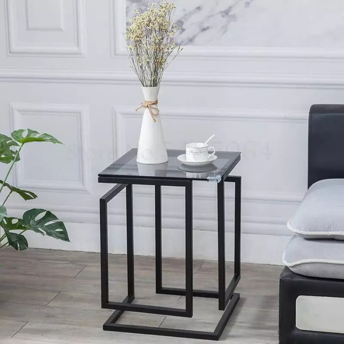 Jual meja besi kecil side table besi | Shopee Indonesia