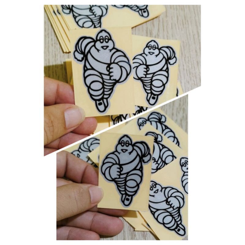 Jual STICKER MICHELLIN CUTTING STICKER MOTOR STICKER MOBIL ( COD/BAYAR ...