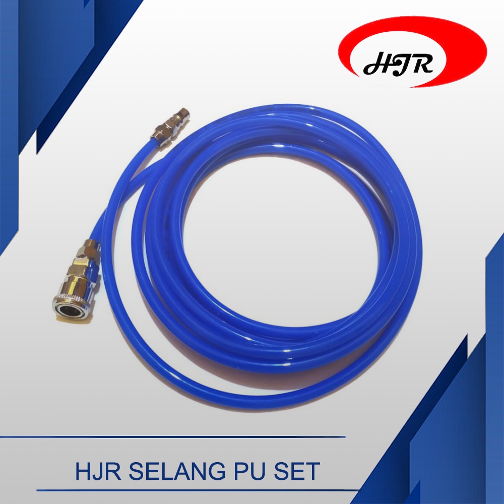 Jual Hjr Selang Angin Meter Pu Hose Plus Sambungan Selang Coupler Shopee Indonesia