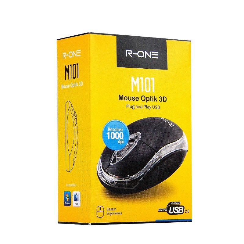 Jual R-ONE MOUSE KABEL ORIGINAL | Shopee Indonesia
