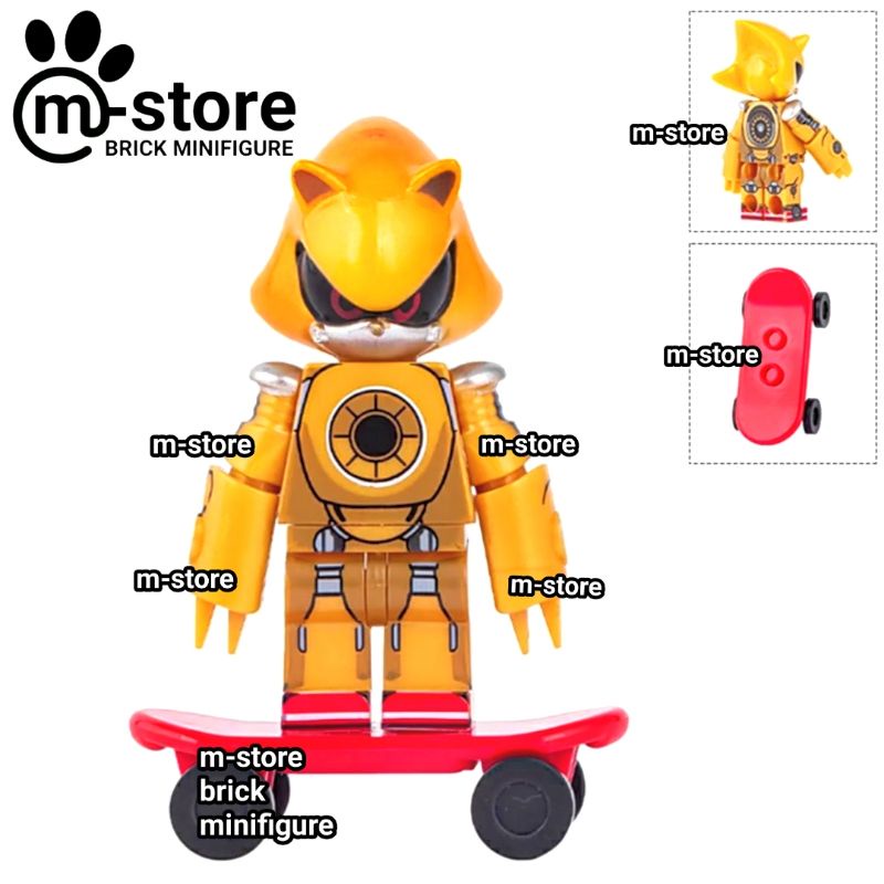 Jual lego sonic the hedgehog super neo metal sonic minifigure | Shopee ...