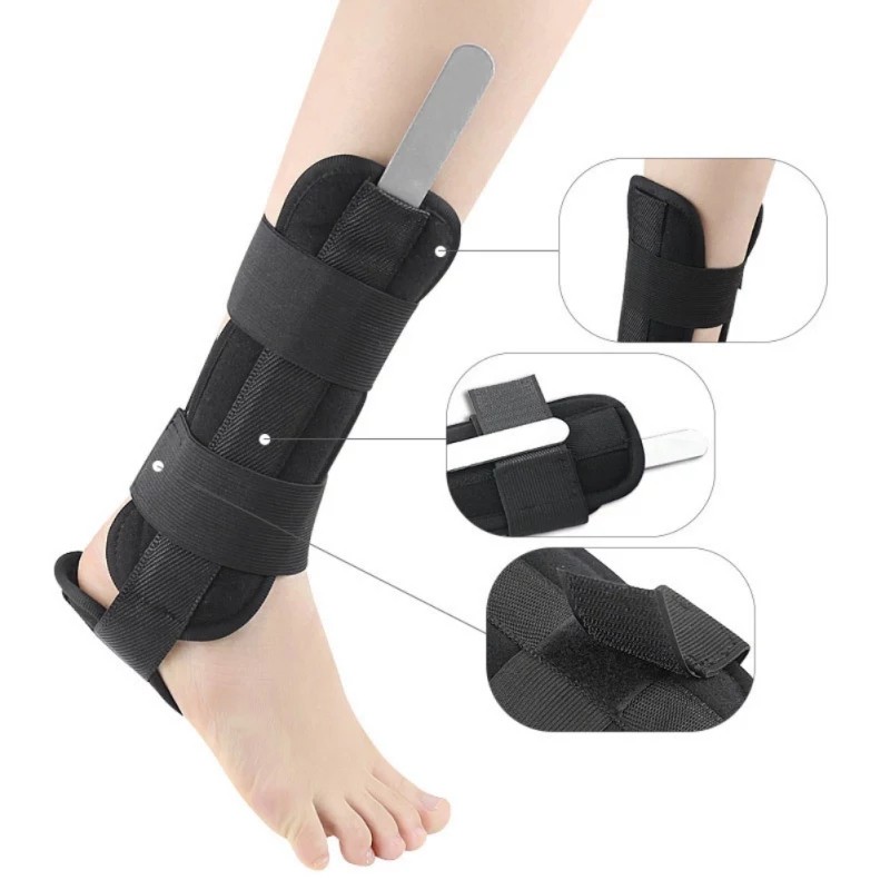Jual Velcro Ankle Support Braces with Metal Plate Deker Wrap Cedera