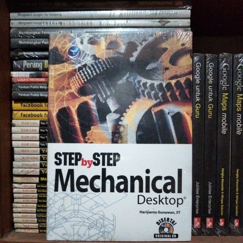 Jual TERMURAH BUKU STEP by STEP Mechanical Desktop + CD | Shopee Indonesia
