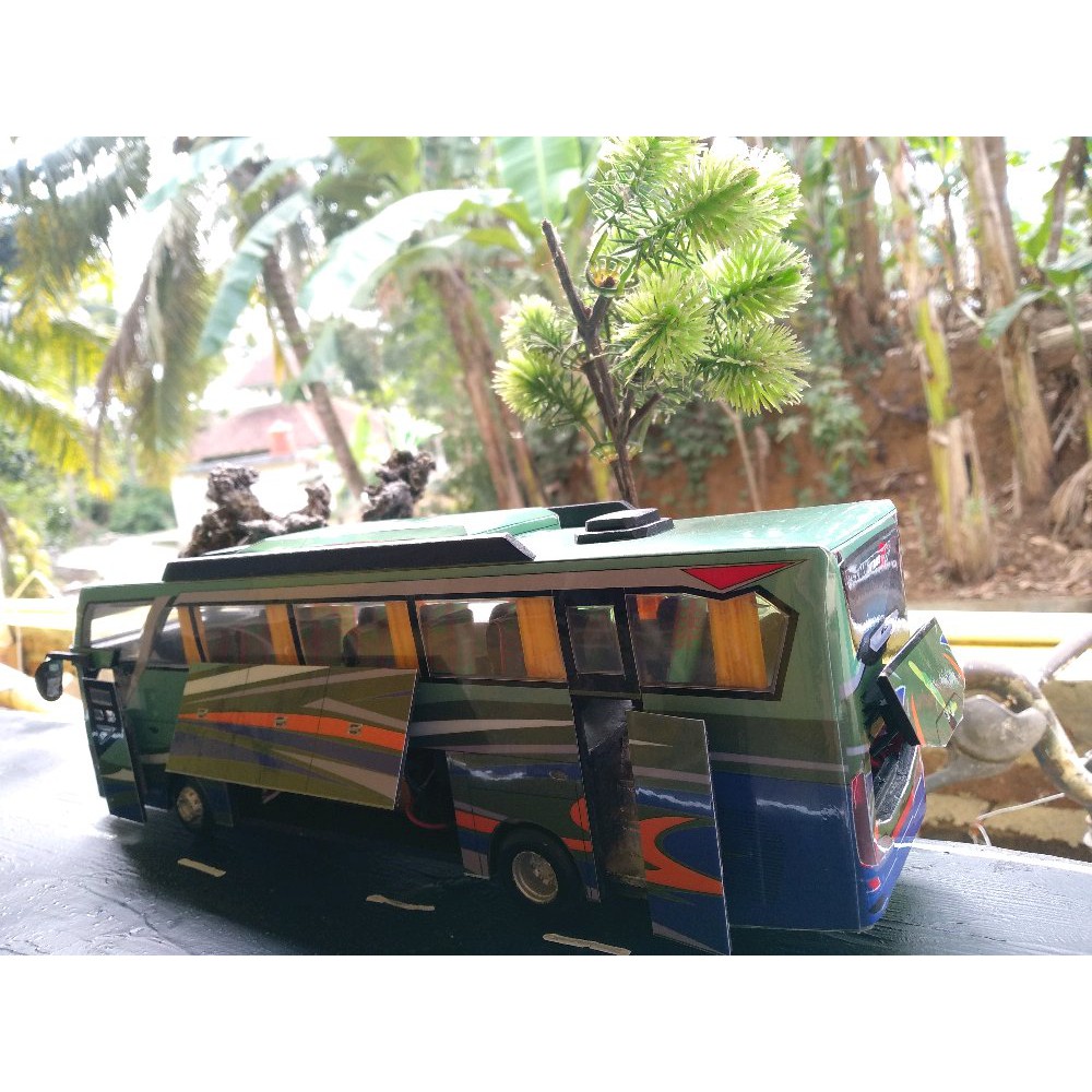 Jual Miniatur Bus ALS SHD | Miniatur Bus Indonesia Murah | Miniatur Bus ...