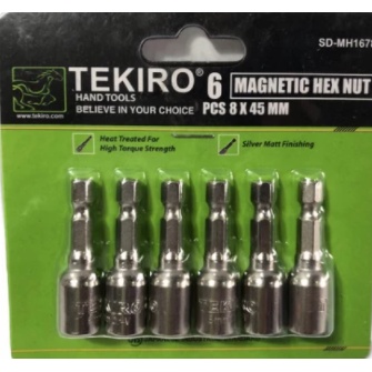 Jual Tekiro Mata Roofing SET 8 x 45 mm / Magnetic Hex Nut 8x45mm isi 6 ...