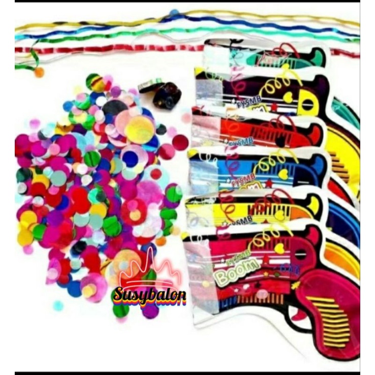 Jual Party Popper Gun Confetty/Popper Confetty Pistol | Shopee Indonesia