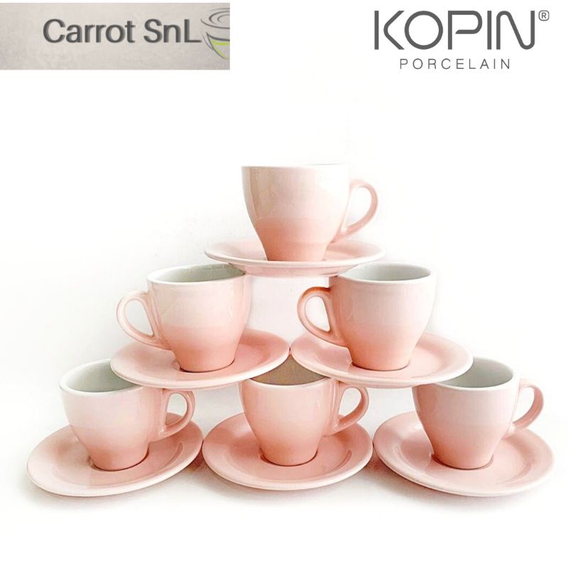 Jual 6 Cangkir 6 Saucer Cangkir Set Keramik Porcelain Cup Coffee Espresso Farve Kopin 8582